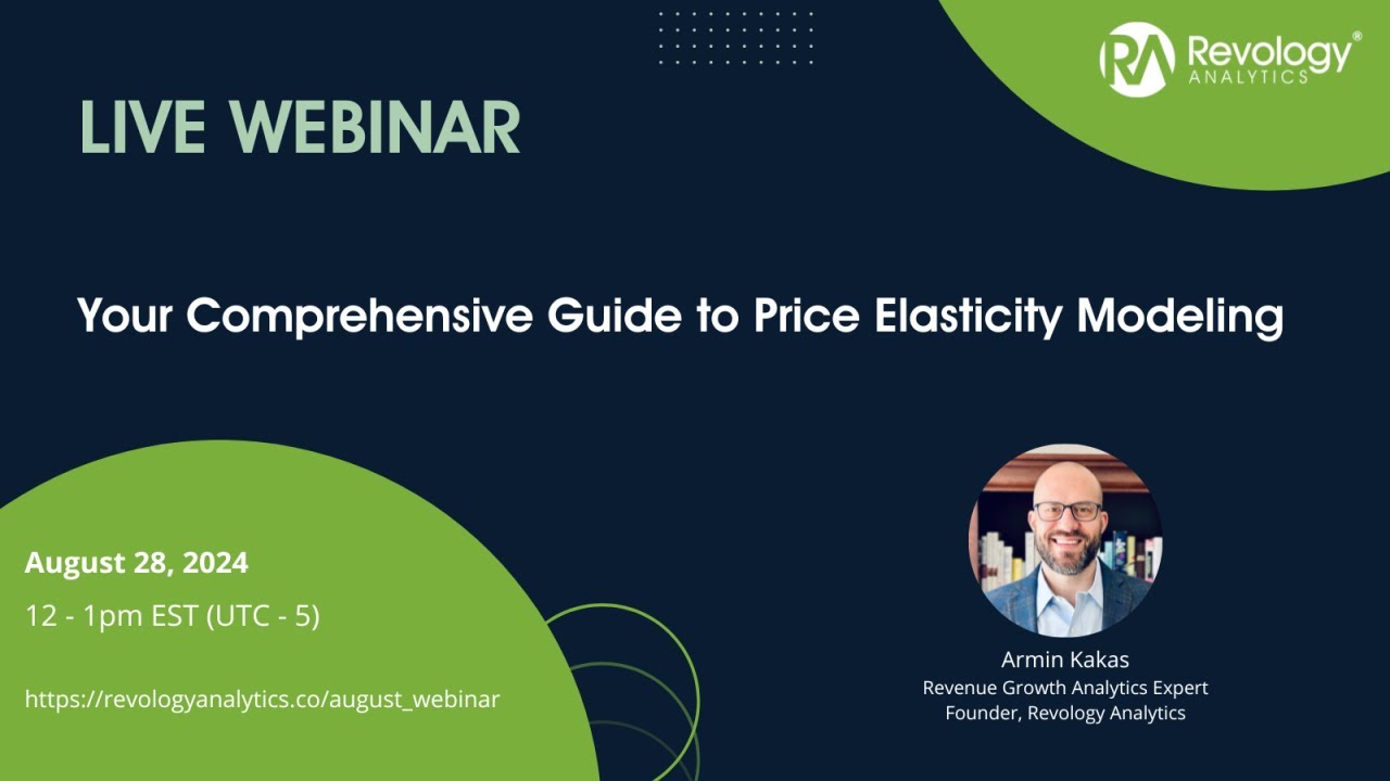 Guide to Price Elasticity Modeling