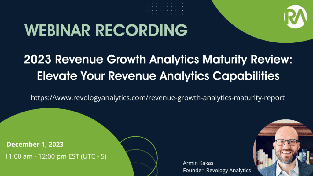 2023 Revenue Growth Analytics Maturity Review