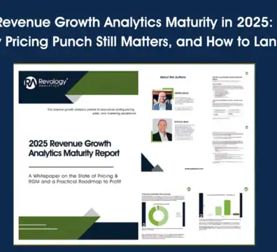 Analytics report on revenue growth and pricing strategies.