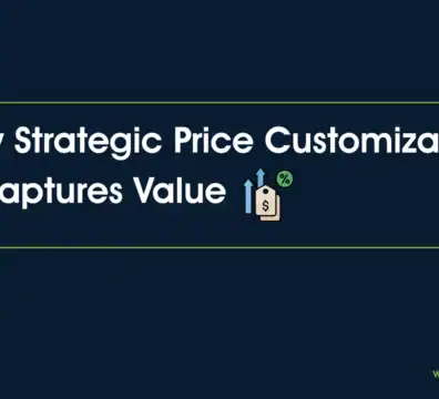 Illustration of price optimization and value recapture strategies by Revology Analytics.