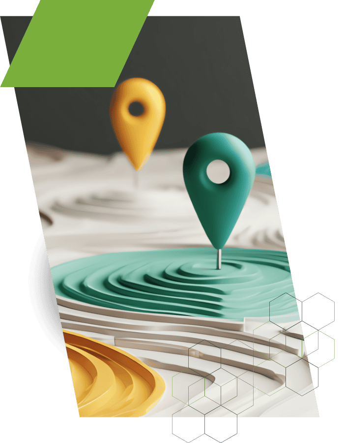 Data-driven promotion optimization with location markers and analytics tools.