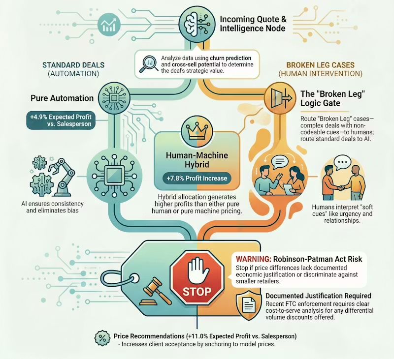 man vs machine: who sets the price