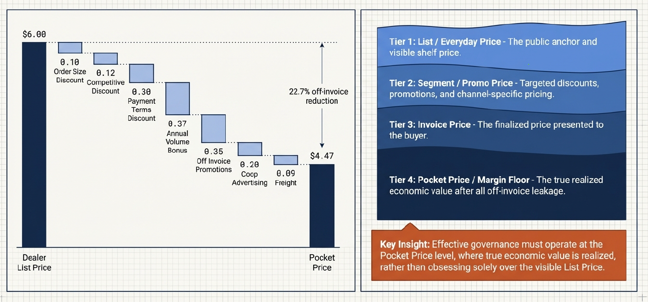 Moving from List to Pocket Price