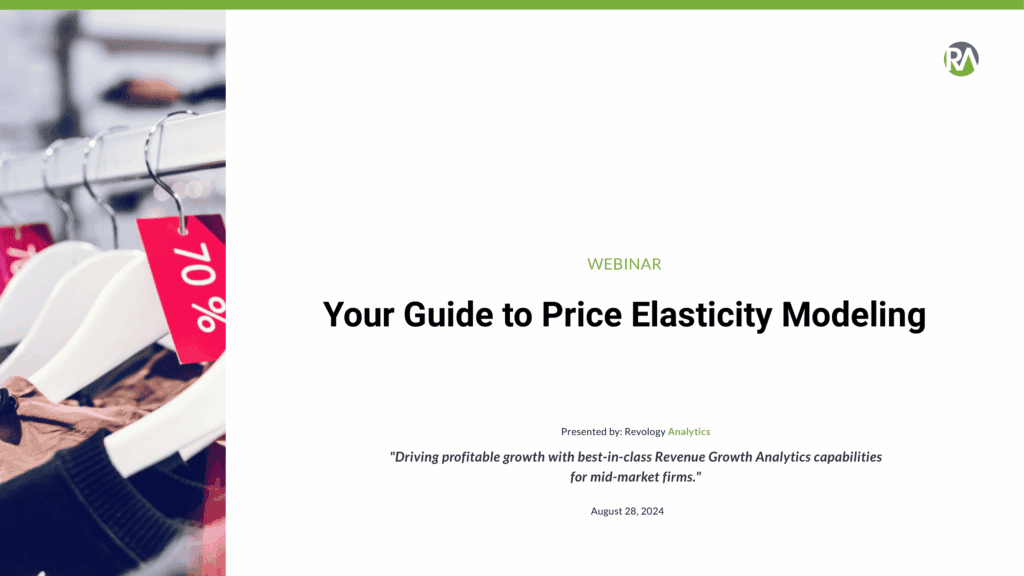 Your Guide to Price Elasticity Modeling
