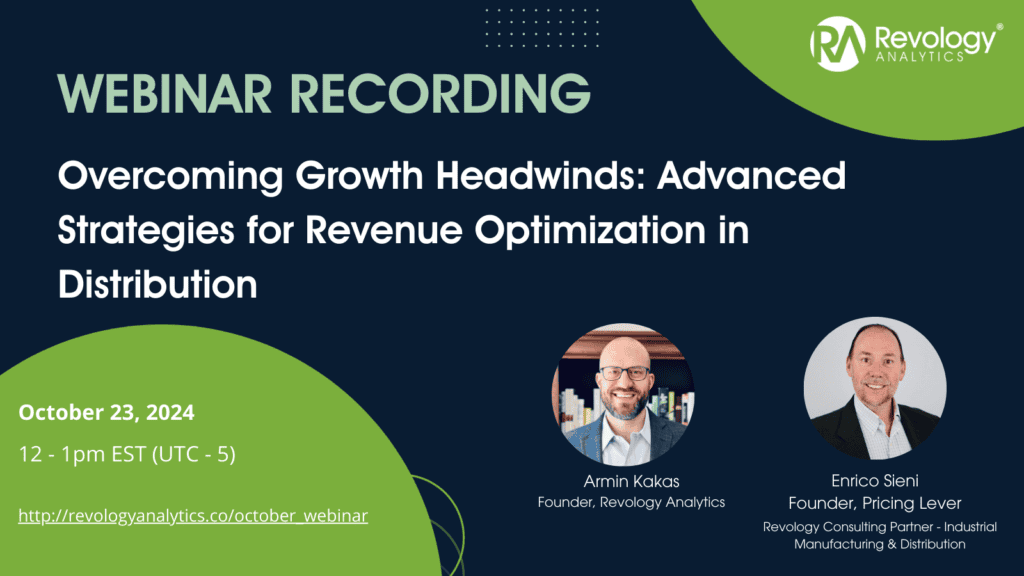 Overcoming Growth Headwinds: AI/ML-Driven Strategies for Revenue Optimization in Distribution
